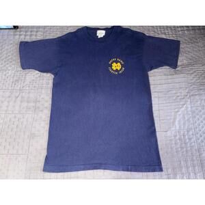 Vintage 90’s Notre Dame Fighting Irish Single Stitch Y2K Grunge Graphic Shirt-XL